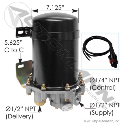 170.065225 AD9 TYPE AIR DRYER DRIER 12V