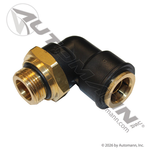 Automann 177.12C6910M22 - PLC Swivel Male Elbow DOT 5/8in X M22