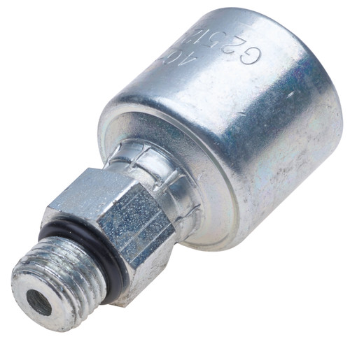 Gates G25120-0406 - MegaCrimp Male O-Ring Boss Hydraulic Coupling