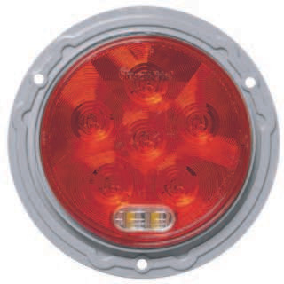 Truck-Lite 44555R - LED Super 44 Series Stop, Turn, Tail and Back-Up Surface Mount Light