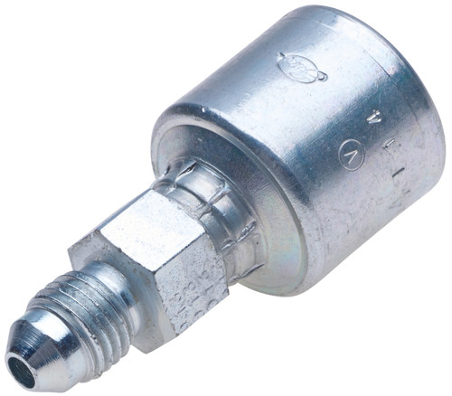 Gates G25165-0608 - MegaCrimp Male JIC 37 Flare Hydraulic Coupling