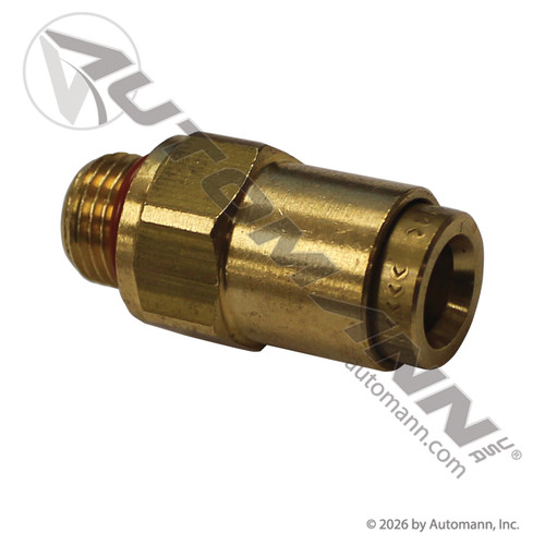 Automann 177.13B684M10 - Brass PLC Male Connector 1/4in X M10