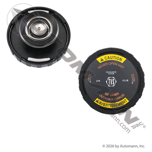 572.2025 PACCAR KW KENWORTH RADIATOR CAP 15LB