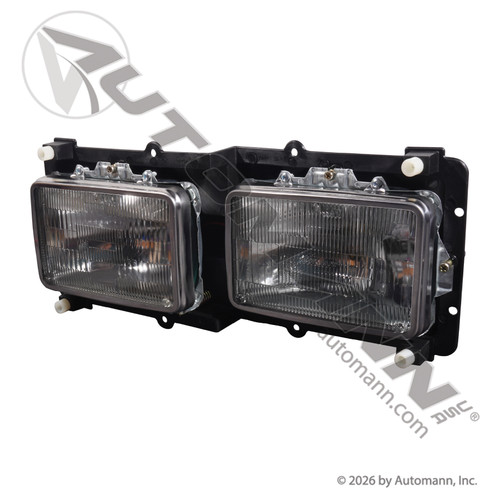 Automann 564.460117 - Headlamp Halogen LH Dual Housing