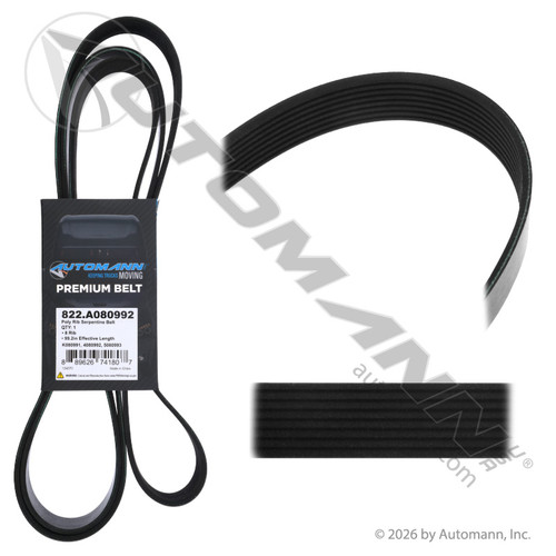 822.A080992 POLY RIB SERPENTINE BELT