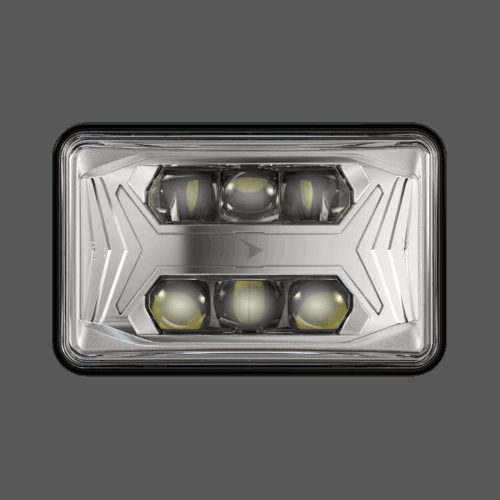 JW Speaker 0562071 - 8800 Series High Beam Headlight Chrome Bezel