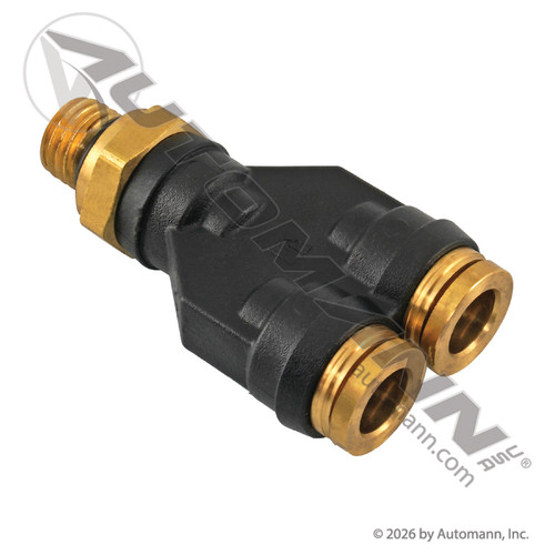 Automann 177.12C616M12 - PLC Male Branch Y DOT 3/8in X M12