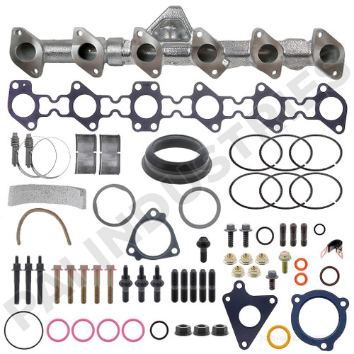 PAI 481134HP - High Performance Exhaust Manifold Kit for International 7.3 / 444