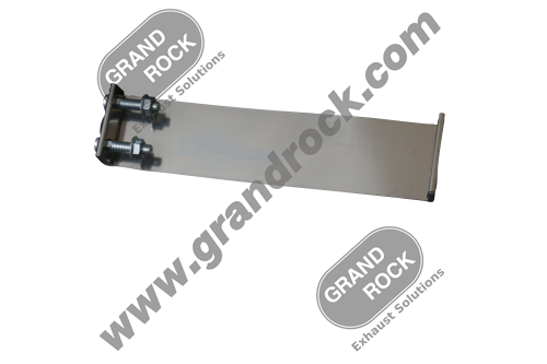 GREFL4SS 4"FLAT BAND CLAMP STAINLESS