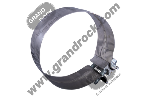 GRIPF6SS 6" STAINLESS STEEL PRE FORMED EXHAUST CLAMP