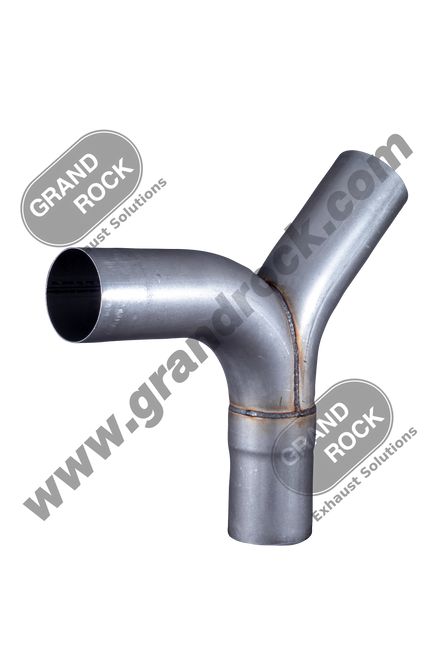 KW1214 5" 2 BEND Y PIPE ALUMINIZED