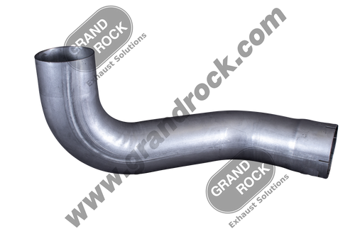KW14764R 5" 2 BEND EXHAUST PIPE RH ALUMINIZED