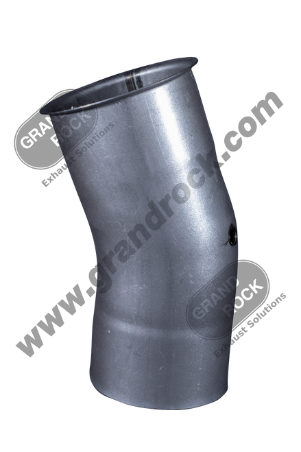 KW15565 5" EXHAUST ELBOW FLARE PYRO ALUMINIZED