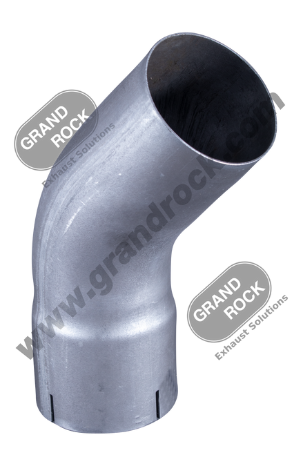 L4450606A 4" EXHAUST ELBOW 45 DEGREE ALLUMINIZED