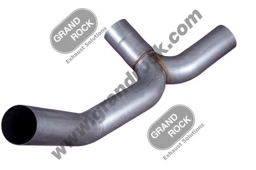PB13055Y 5" 3 BEND Y PIPE ALUMINIZED PETE