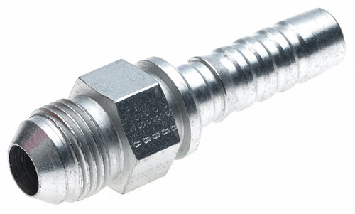 Gates G20165-0808 - GlobalSpiral Male JIC 37 Flare Hydraulic Coupling