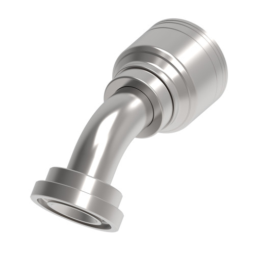 Aeroquip 1A16FLA12 - Hose End Crimp 45 Degree Split Flange Code 61