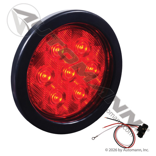 Automann 571.LD40R7-K - S/T/T Light Kit LED 4in Red