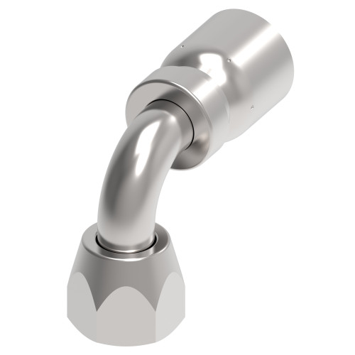 Aeroquip FJ3250-1212S - Hose End Crimp 90 Degree Female 37 Degree Swivel