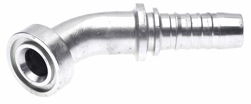 Gates G20407-2020 - GlobalSpiral Caterpillar Style O-Ring Flange 45 Bent Tube Hydraulic Coupling