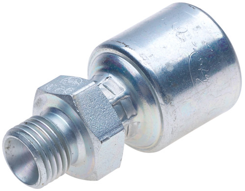 Gates G25810-0606 - MegaCrimp Male British Standard Parallel Pipe Hydraulic Coupling