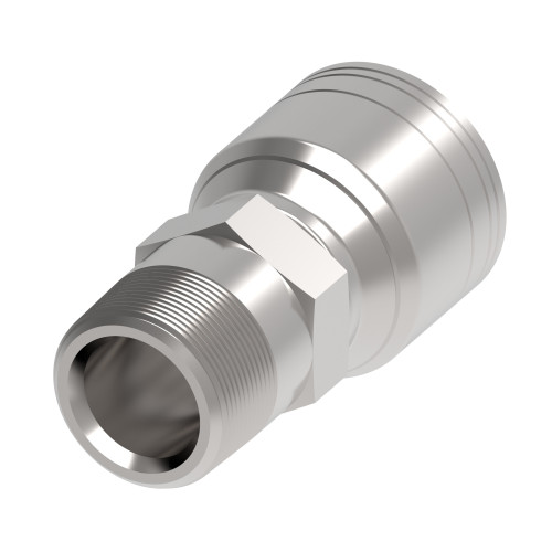 1A4BT4 HOSE END (PERM) 1S/1R