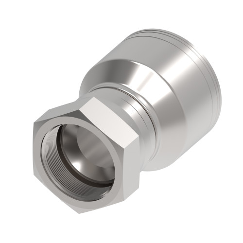 Aeroquip 1AA16FJ20 - Hose End Crimp Straight Female 37 Degree Swivel