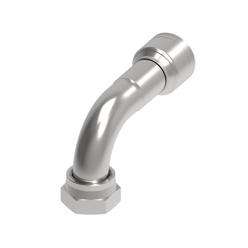 Aeroquip 1AA20FRB16 - Hose End Crimp 90 Degree Female ORFS Swivel