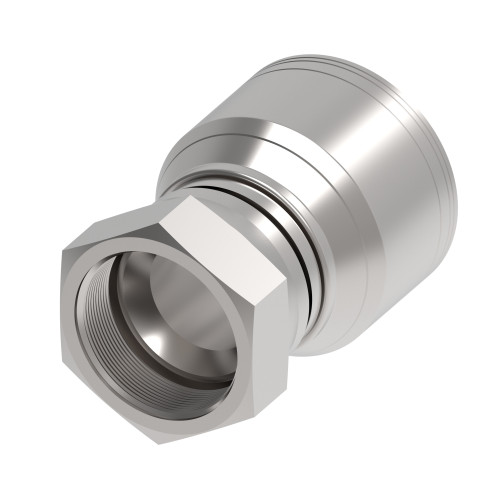 Aeroquip 1AA32FJ32 - Hose End Crimp Straight Female 37 Degree Swivel