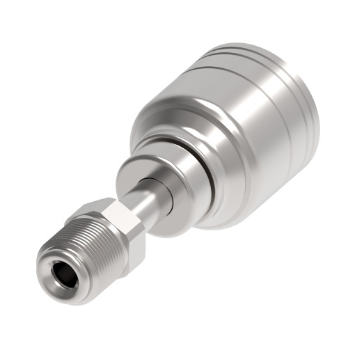 Aeroquip 1AA7MF6 - Hose End Crimp Straight Male Inverted Flare