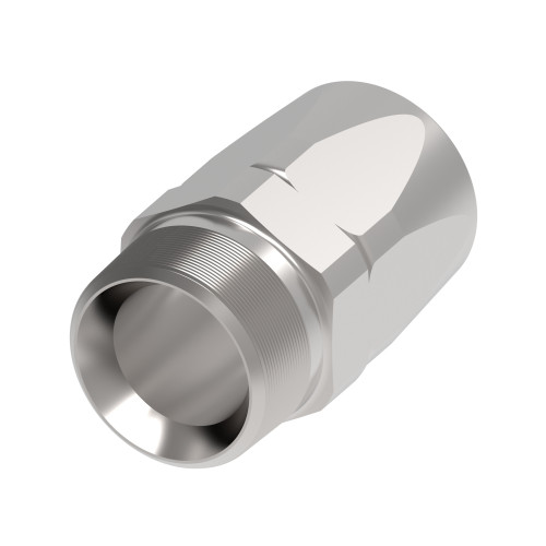 Aeroquip 412-32-32S - Hose End Reusable Straight Male Pipe NPTF