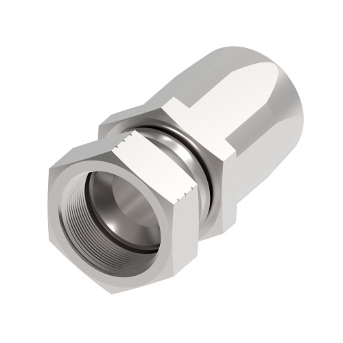 Aeroquip 4411-16S - Hose End Reusable Straight Female 37 Degree Swivel