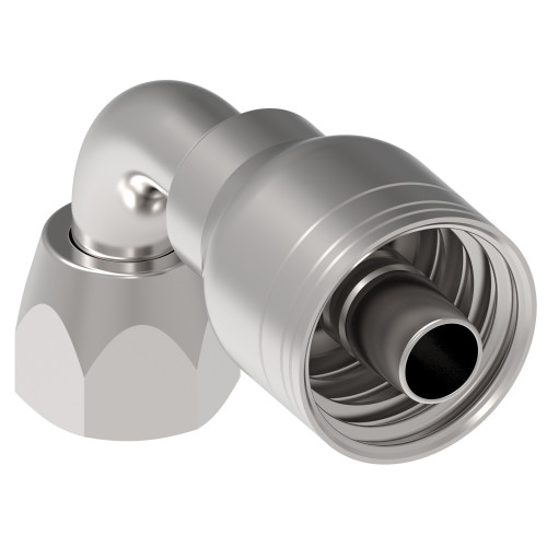 Aeroquip 1AA8FJB8 - Hose End Crimp 90 Degree Female 37 Degree Swivel