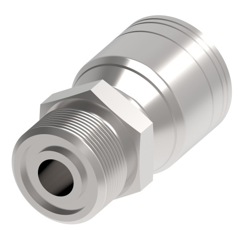 Aeroquip 1AA10MR8 - Hose End Crimp Straight Male ORFS