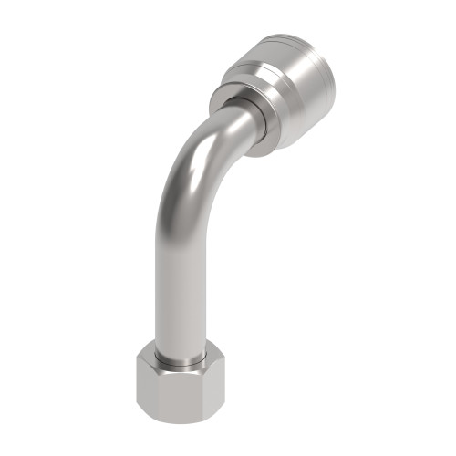Aeroquip 1AA16FJC16 - Hose End Crimp 90 Degree Female 37 Degree Swivel