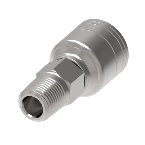 1AA4MP6 HOSE END (PERM) 1S/1R