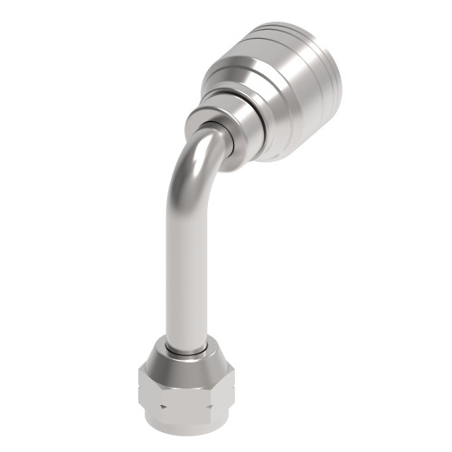 Aeroquip 1AA6FSC6 - Hose End Crimp 90 Degree Female 45 Degree Swivel