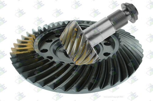 Euroricambi 24171705 - Crown Wheel/Pinion 43:18 for Dana-Spicer 504344