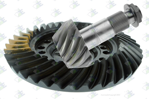 Euroricambi 24171711 - Crown Wheel/Pinion 37:14 for Dana-Spicer 504346