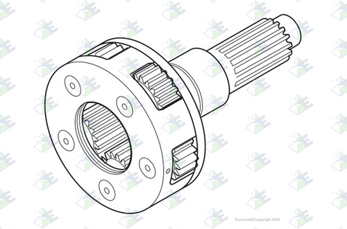 Euroricambi 35510599 - Planet Carrier Complete for Fuller U8883472