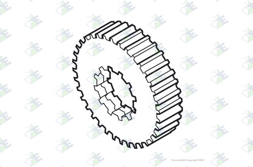 Euroricambi 35530128 - Gear M/S 3rd Speed 34 T. for Fuller 16748