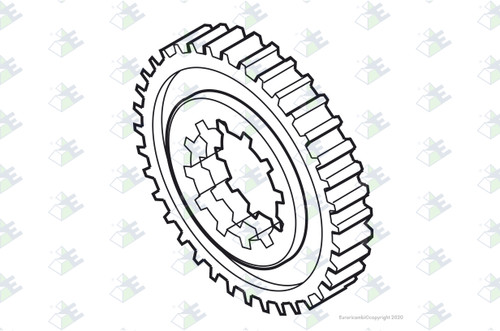 Euroricambi 35530129 - Gear M/S 2nd Speed 38 T. for Fuller 16750