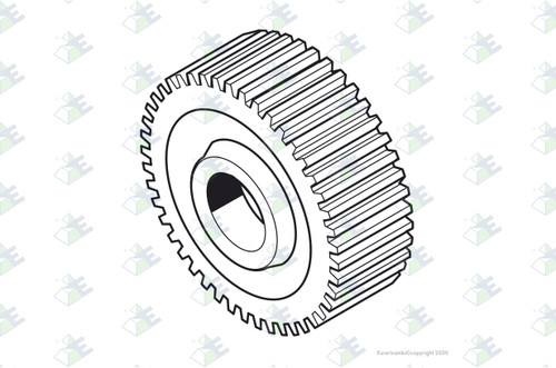 Euroricambi 35530162 - Gear C/S 36 T. for Fuller 16250