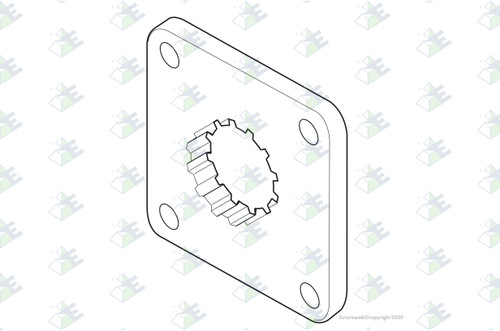 Euroricambi 81170403 - Clutch Plate for Meritor 3280A8321