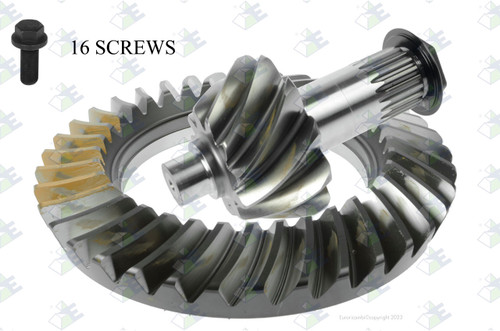 Euroricambi 81172125 - Crown Wheel/Pinion 37:11 for Meritor 81172125
