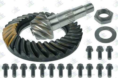 Euroricambi 88171007 - Crown Wheel/P. Kit 33:8 for Volvo 20508366