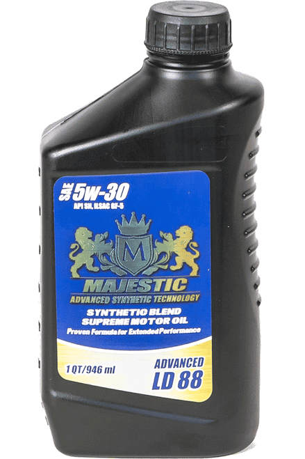 Majestic MAJLD5W30TG - Synthetic Blend 5W30 Motor Oil, 275 Gallon