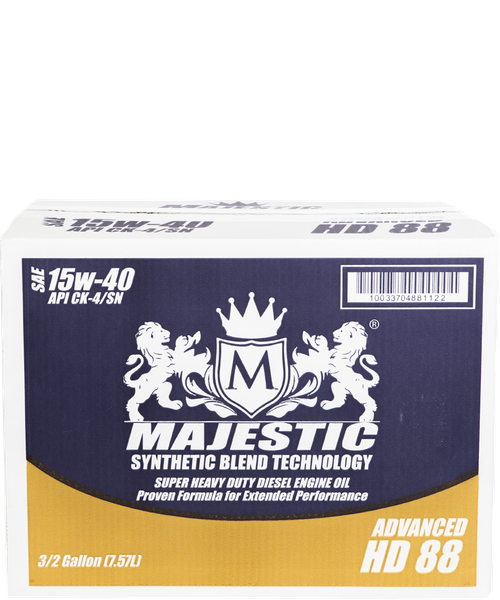 Majestic MAJ15W40TG - Heavy Duty Synthetic Blend 15W40 Motor Oil, 275 Gallon