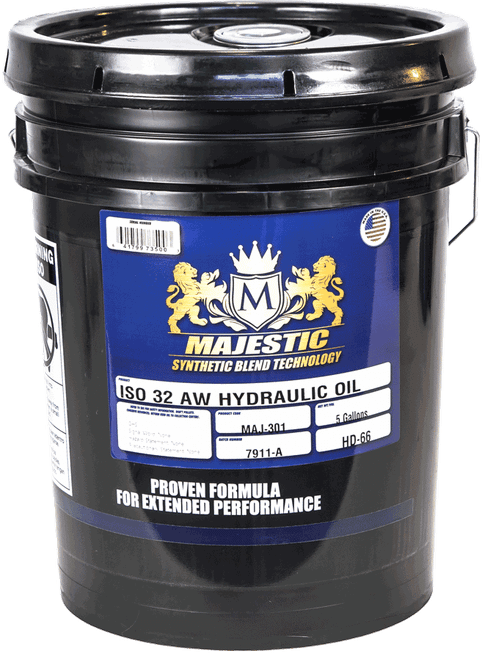 Majestic MAJAW3255G - ISO 32 AW Hydraulic Fluid, 55 Gallon