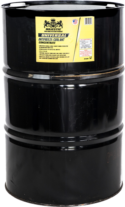 Majestic MAJYAF10055G - 100% Yellow Antifreeze, 55 Gallon